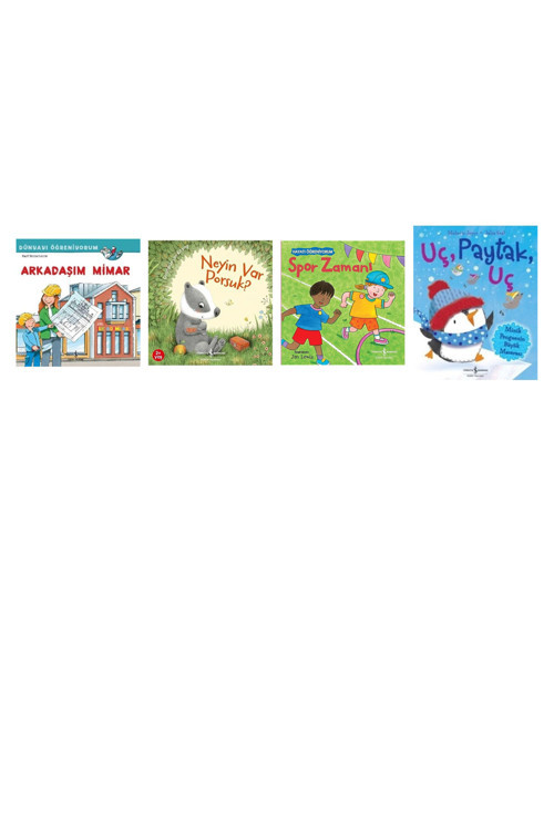 Arkadaşım Mimar - Dünyayı Öğreniyorum + 3 Kitap (Set)
