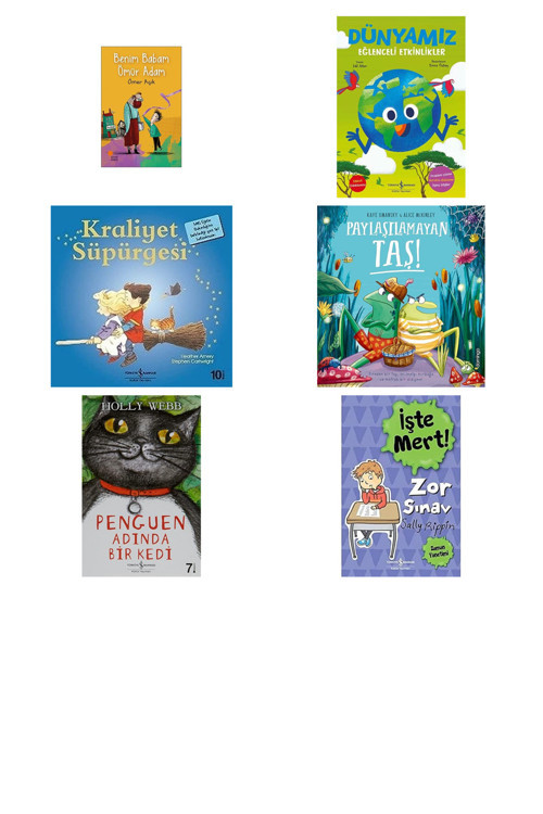 Benim Babam Ömür Adam + 5 Kitap (Set)