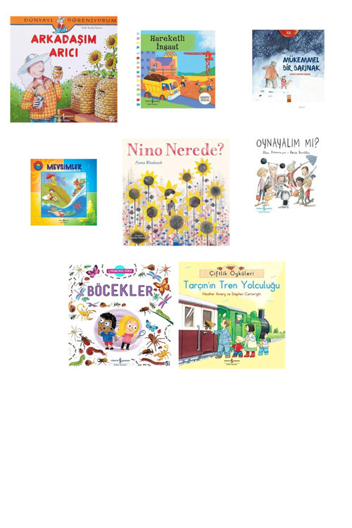 Arkadaşım Arıcı + 7 Kitap (Set)