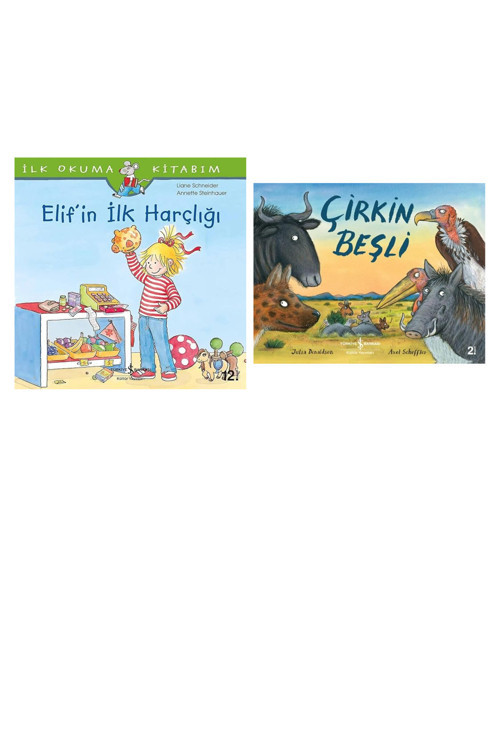 Elif'İn İlk Harçlığı: İlk Okuma Kitabım + 1 Kitap (Set)
