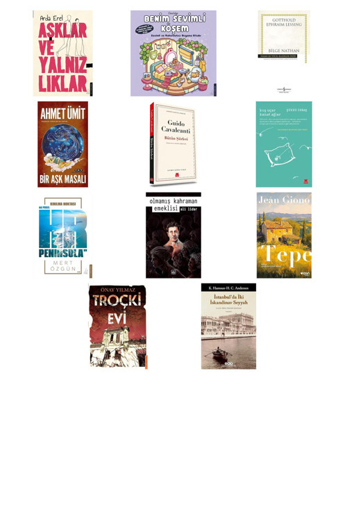 Aşklar Ve Yalnızlıklar + 10 Kitap Daha (Set)