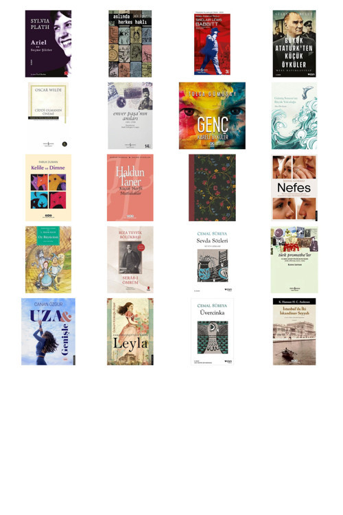 Ariel Ve Seçme Şiirler + 19 Kitap Daha (Set)