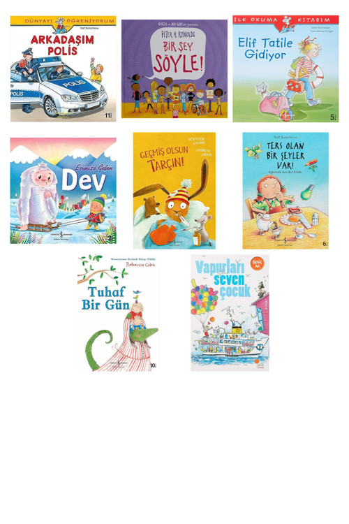 Arkadaşım Polis + 7 Kitap (Set)