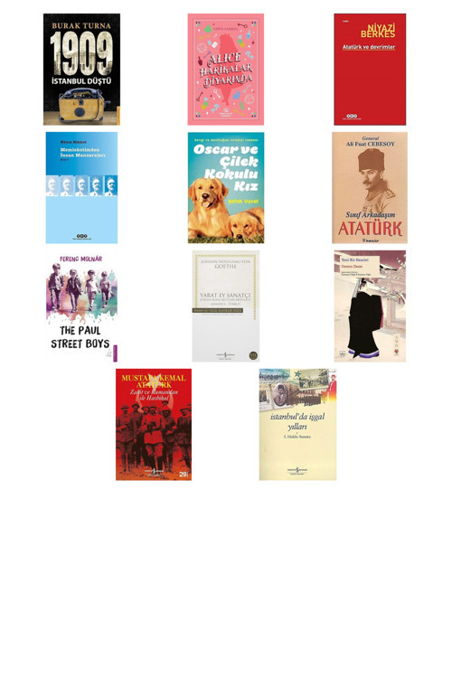 1909 İstanbul Düştü + 10 Kitap Daha (Set)
