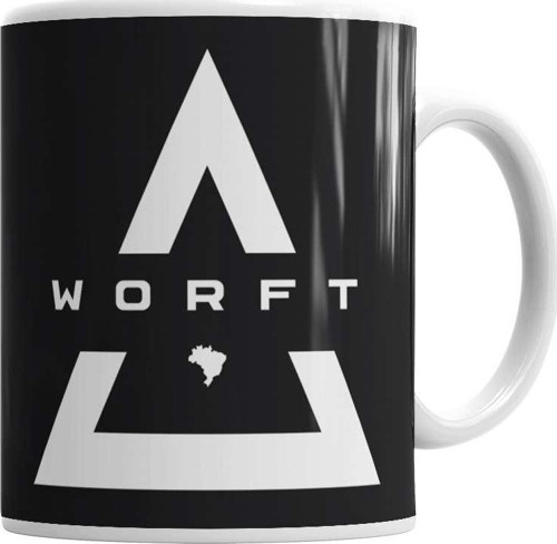 Worft Logo Kupa Bardak Porselen
