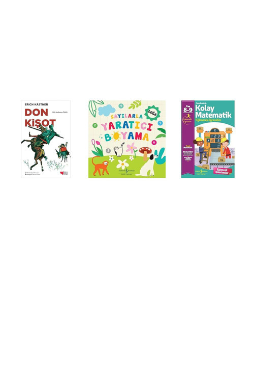 Don Kişot + 2 Kitap (Set)