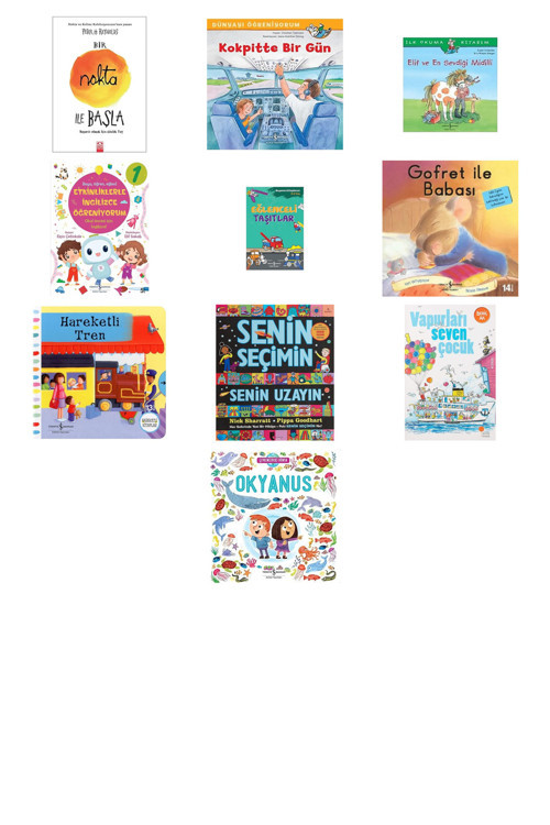 Bir Nokta İle Başla: Başarılı Olmak İçin Günlük Tut + 9 Kitap (Set)
