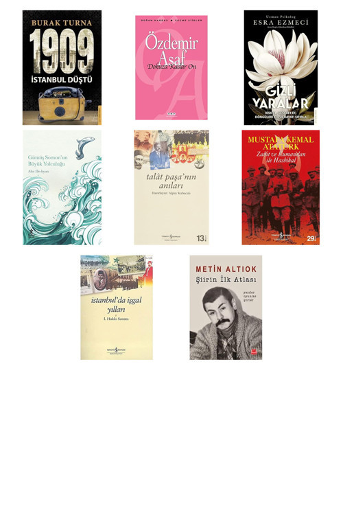 1909 İstanbul Düştü + 7 Kitap Daha (Set)