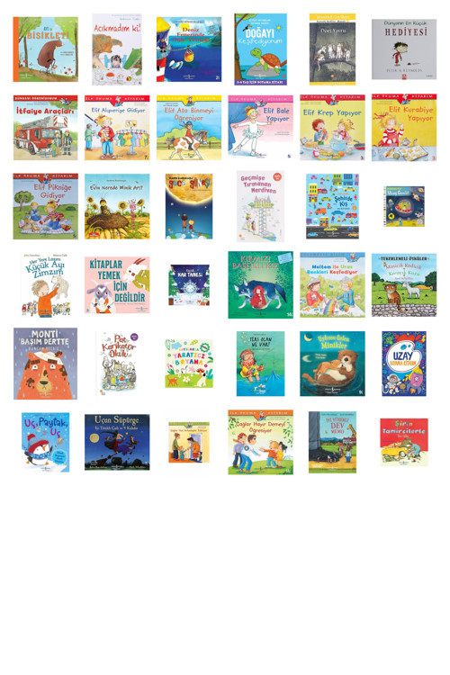 Ayı İle Bisikleti + 35 Kitap (Set)