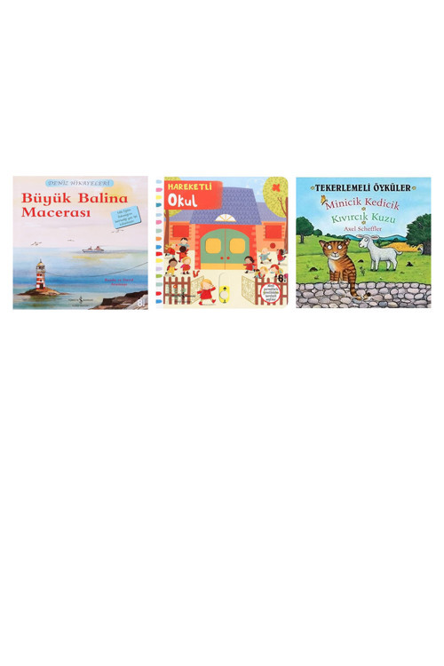 Büyük Balina Macerası - Deniz Hikayeleri + 2 Kitap (Set)