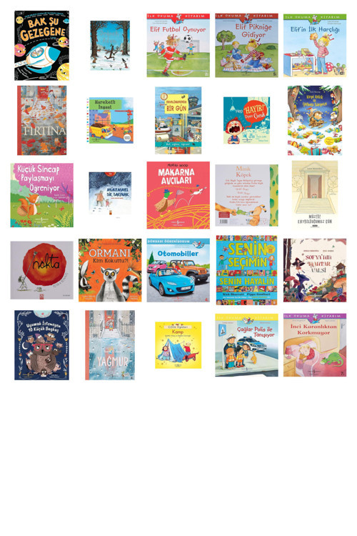 Bak Şu Gezegene: Gelin Birlikte Uzayda Bir Yolculuğa Çıkalım + 24 Kitap (Set)
