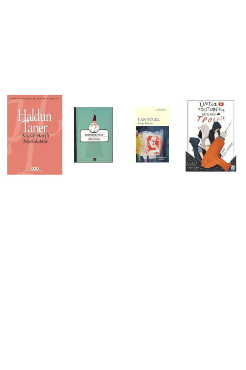 Küçük Harfli Mutluluklar + 3 Kitap Daha (Set)