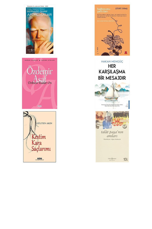 Aforizmalar + 5 Kitap Daha (Set)