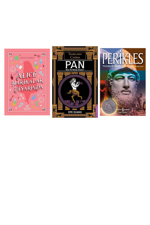Alice Harikalar Diyarında + 2 Kitap Daha (Set)