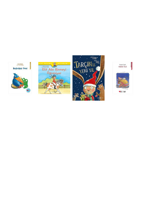 Boşboğaz Fred + 3 Kitap (Set)