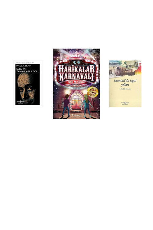 Ellerin Zamanlarla Dolu (Ciltli) + 2 Kitap Daha (Set)