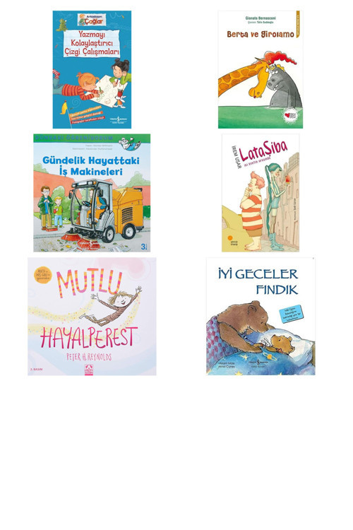 Arkadaşım Çağlar - Yazmayı Kolaylaştırıcı Çizgi Çalışmaları + 5 Kitap (Set)