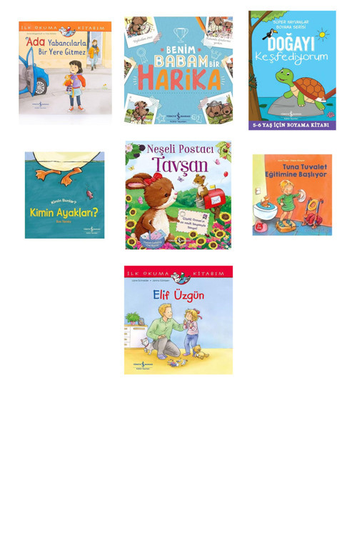 Ada Yabancılarla Bir Yere Gitmez - İlk Okuma Kitabım + 6 Kitap (Set)