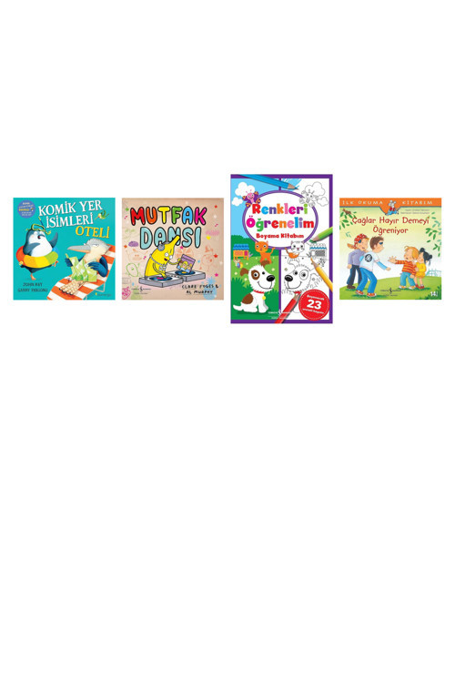 Komik Yer İsimleri Oteli + 3 Kitap (Set)
