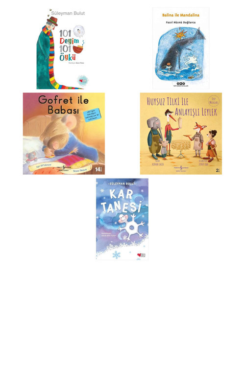 101 Deyim 101 Öykü + 4 Kitap (Set)