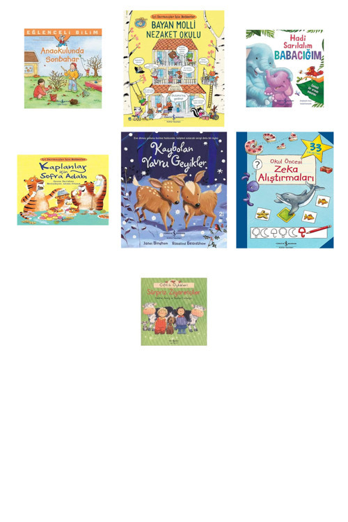 Anaokulunda Sonbahar - Eğlenceli Bilim + 6 Kitap (Set)