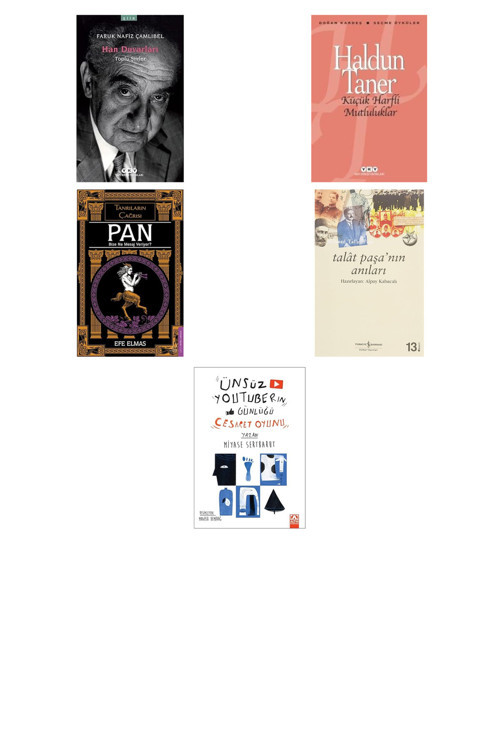 Han Duvarları - Toplu Şiirler + 4 Kitap Daha (Set)