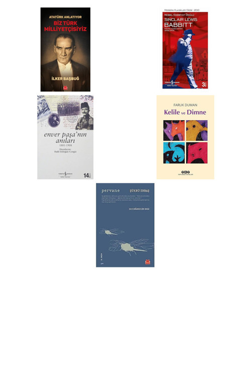Atatürk Anlatıyor - Biz Türk Milliyetçisiyiz + 4 Kitap Daha (Set)