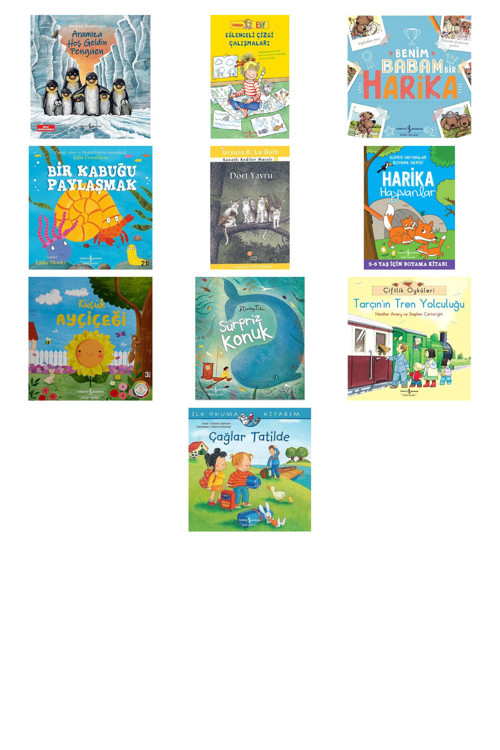 Aramıza Hoş Geldin Penguen 2. Baskı + 9 Kitap (Set)