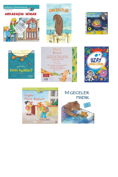 Arkadaşım Mimar - Dünyayı Öğreniyorum + 7 Kitap (Set)