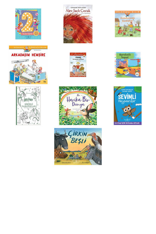 2 Yaş İçin Öyküler + 9 Kitap (Set)