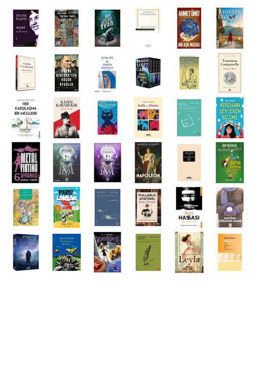 Ariel Ve Seçme Şiirler + 35 Kitap Daha (Set)