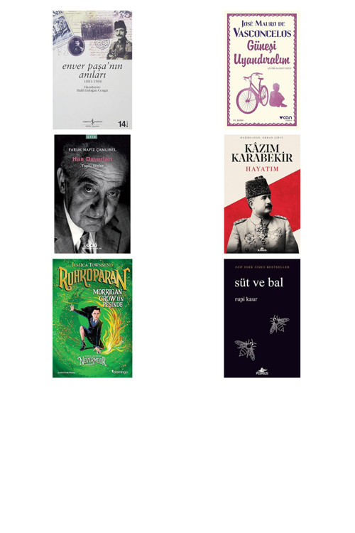 Enver Paşa’Nın Anıları: 1881 - 1908 + 5 Kitap Daha (Set)