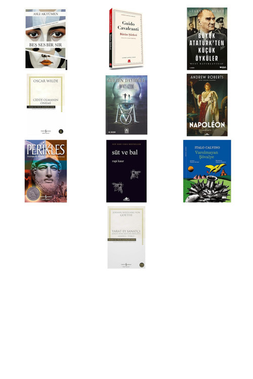 Beş Ses Bir Sır + 9 Kitap Daha (Set)