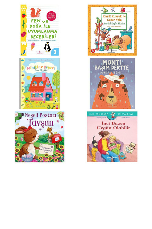 Fen Ve Doğa İle Uyumlanma Becerileri - Okul Öncesi Gelişim + 5 Kitap (Set)