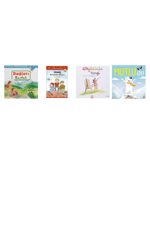Dünyayı Öğreniyorum - Dağları Keşfet + 3 Kitap (Set)
