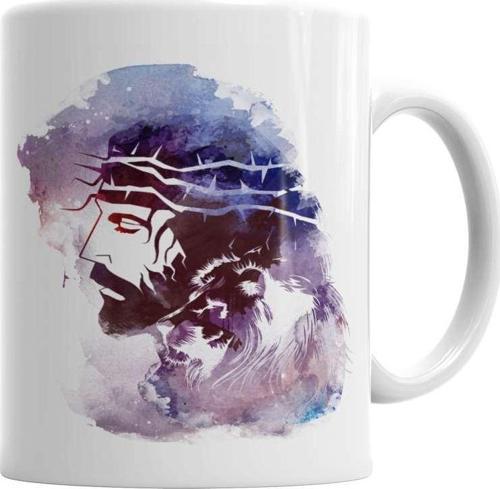 Leao Jesus Kupa Bardak Porselen