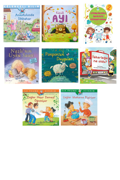 Anaokulunda İlkbahar - Eğlenceli Bilim + 7 Kitap (Set)