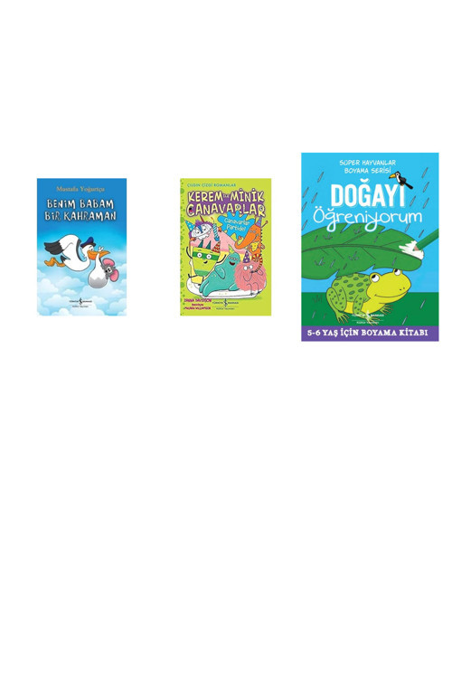 Benim Babam Bir Kahraman + 2 Kitap (Set)