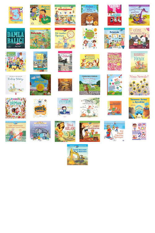 3 Yaş İçin Öyküler + 36 Kitap (Set)