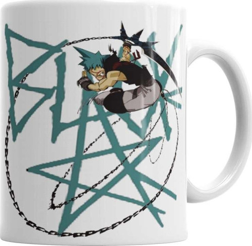 Black Star Kupa Bardak Porselen