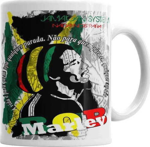 Bob Marley Kupa Bardak Porselen
