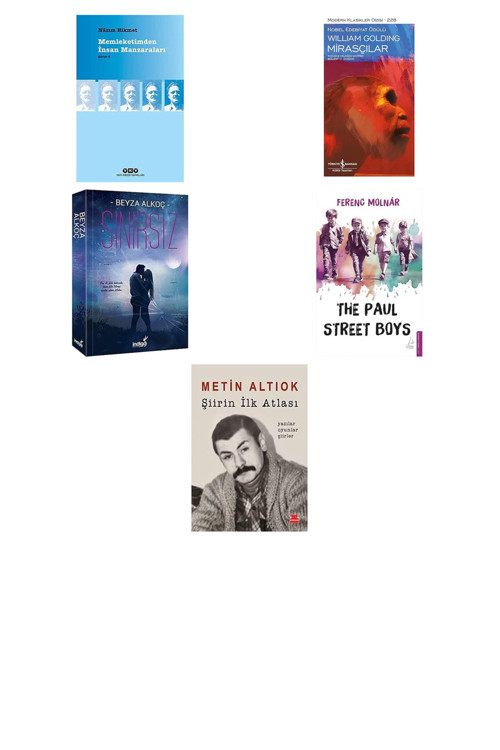 Memleketimden İnsan Manzaraları: Şiirler 5 + 4 Kitap Daha (Set)