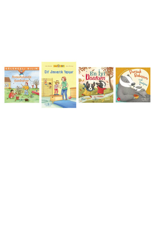 Anaokulunda Sonbahar - Eğlenceli Bilim + 3 Kitap (Set)