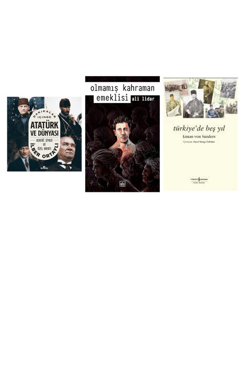 Dakikalar İçinde Atatürk Ve Dünyası - Askeri Siyasi Ve Özel Hayatı + 2 Kitap Daha (Set)