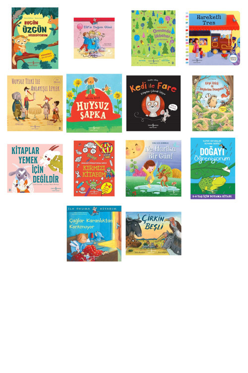 Bugün Üzgün Hissediyorum + 13 Kitap (Set)