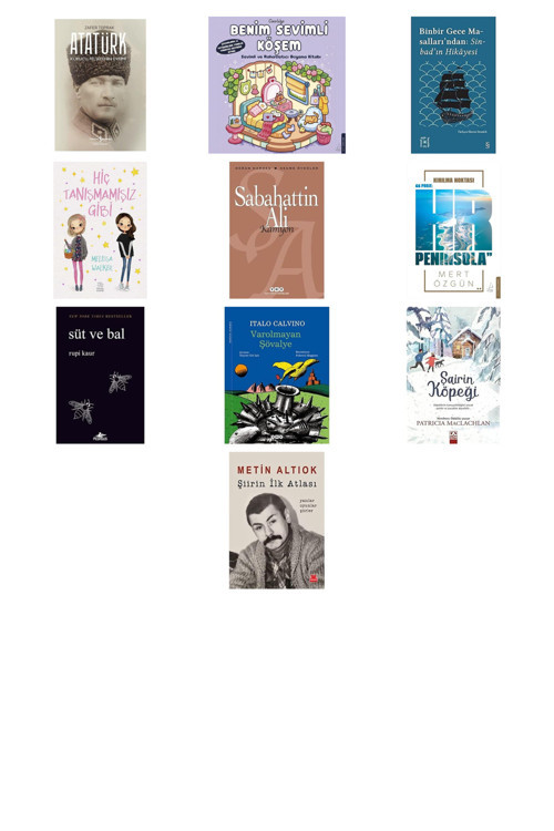 Atatürk - Kurucu Felsefenin Evrimi + 9 Kitap Daha (Set)