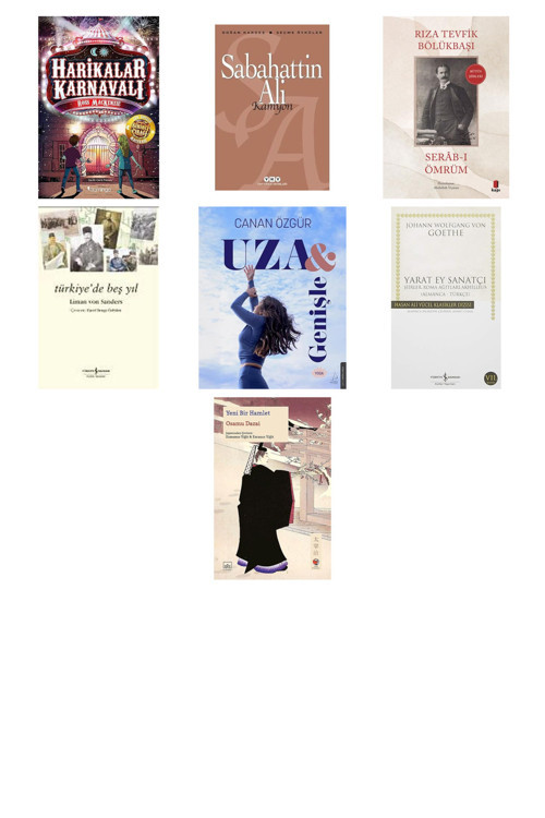 Harikalar Karnavalı: Sihirci Çırağı Serisi 2. Kitap + 6 Kitap Daha (Set)