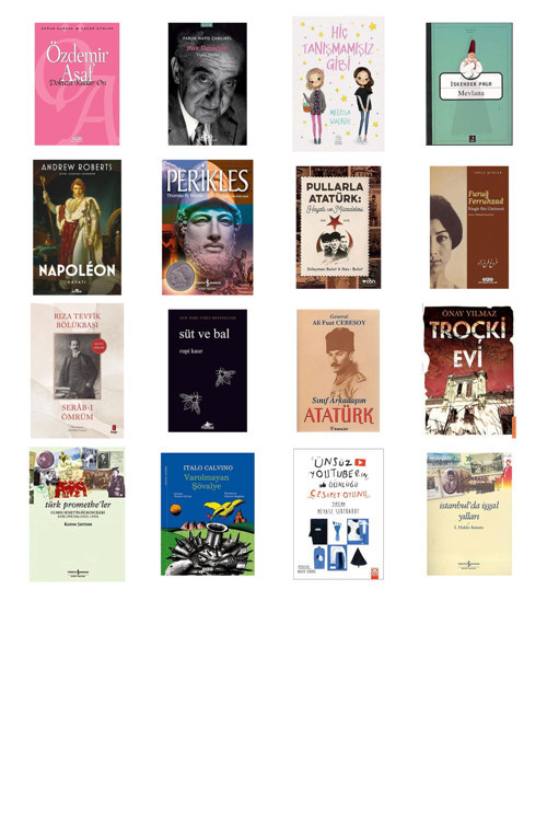 Dokuza Kadar On: Doğan Kardeş / Seçme Şiirler + 15 Kitap Daha (Set)
