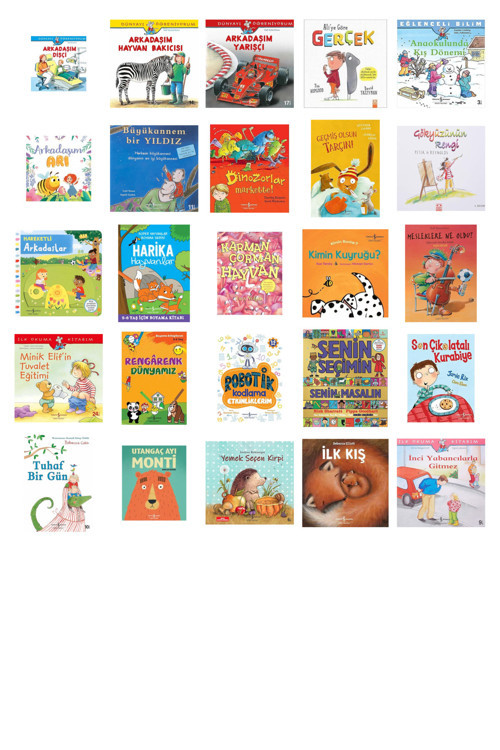 Arkadaşım Dişçi: Dünyayı Öğreniyorum + 24 Kitap (Set)