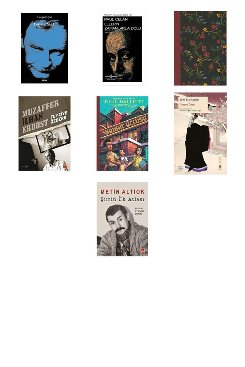 Büyük Saat - Bütün Şiirleri + 6 Kitap Daha (Set)